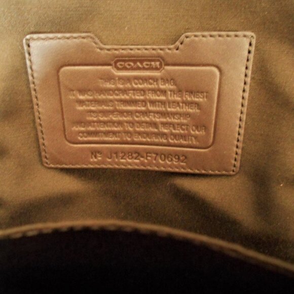 Coach Men Varick Sling Backpack Gray F70692 - Picture 15 of 15